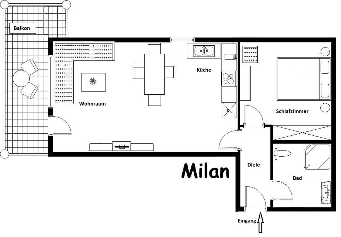 Ferienwohnung Milan أوبيرميسلشتاين المظهر الخارجي الصورة